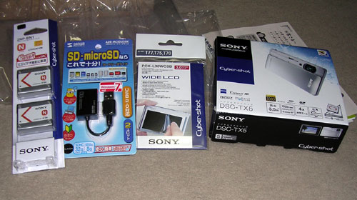 SONY �h���f�W�J�� DSC-TX5 �ی�t�B����